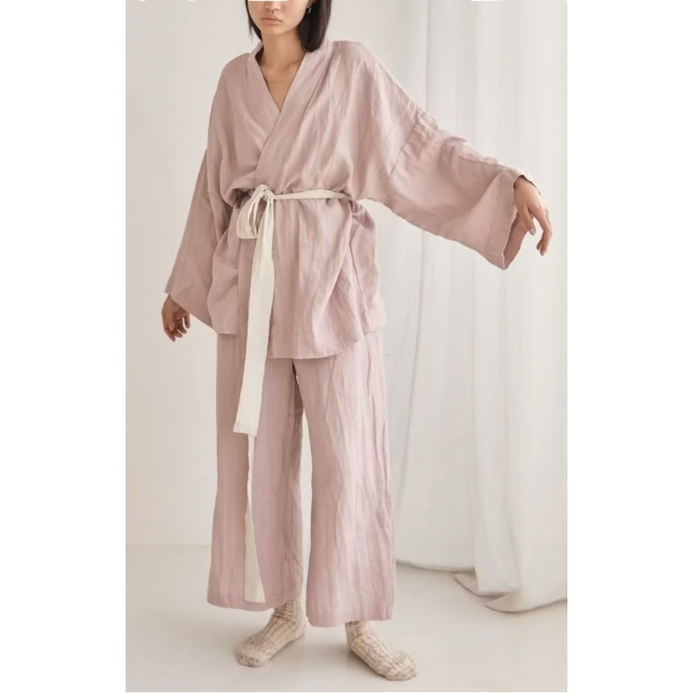 Women's dusty Pink Kimono Top